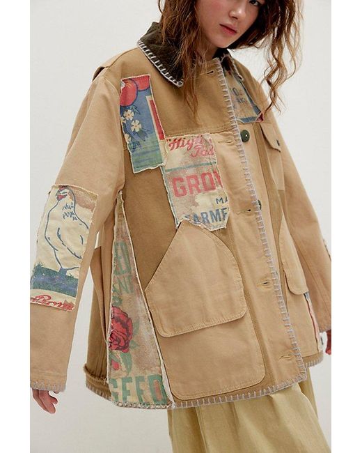 Free People Brown Garden Tamer Jacket