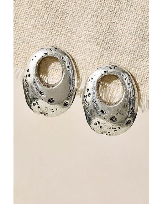 Free People Brown Milli Organic Earrings