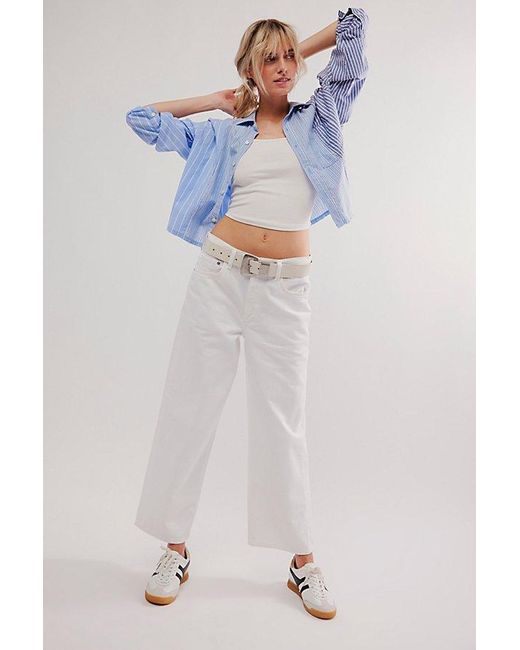 Citizens of Humanity Multicolor Pina Low-Rise Baggy Crop Jeans