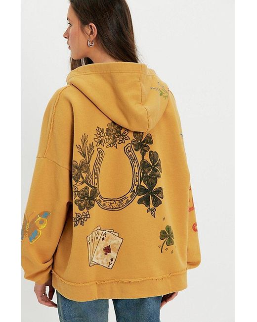 Ragabond Orange Folklore Hoodie