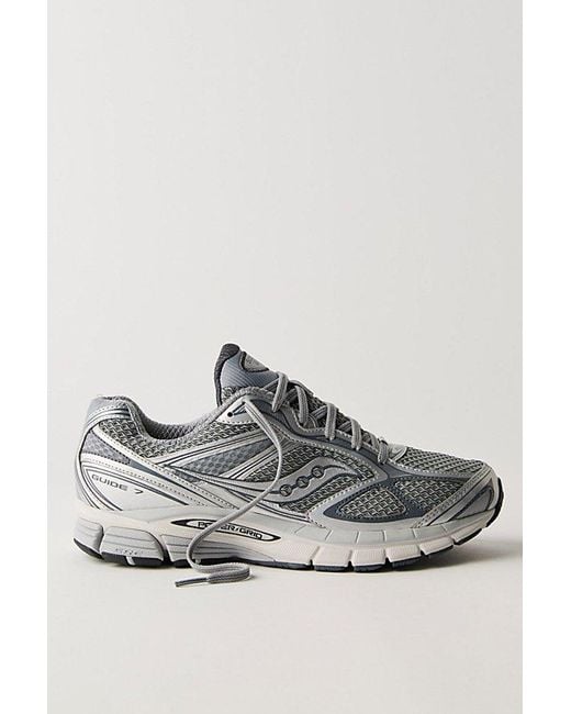 Saucony Gray Progrid Guide 7 Sneakers