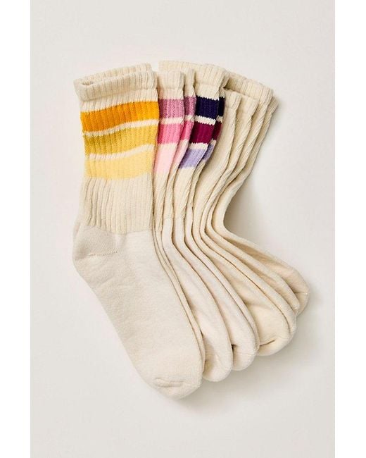 American Trench Multicolor Trinity Stripe Socks 5-Pack By