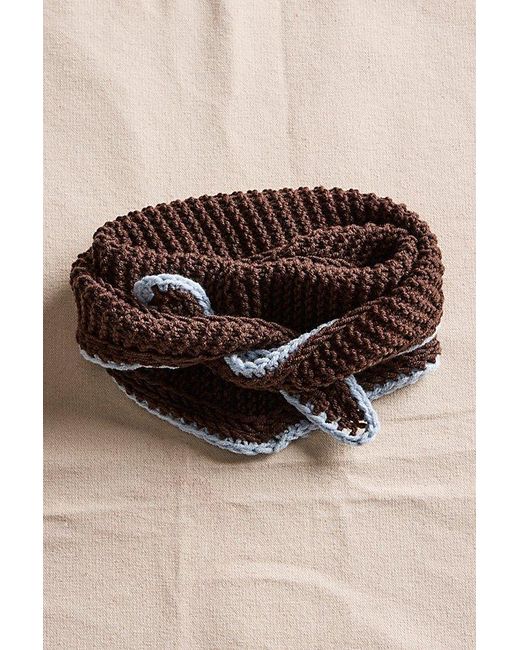 Free People Black Edith Bandana