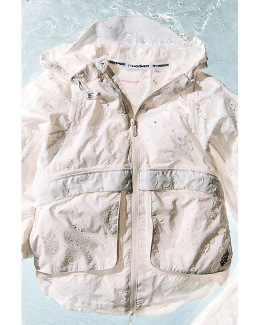 Fp Movement Purple Dew Point Rain Jacket