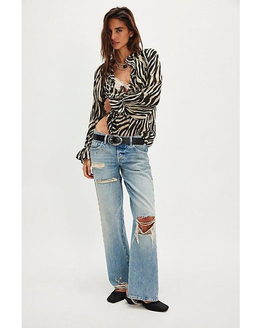 Spell Black Zevra Blouse