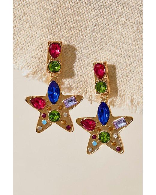 Free People Metallic Nancy Ann Earrings