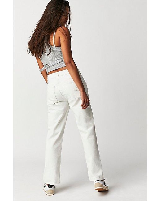 Citizens of Humanity White Neve Relaxed Jeans
