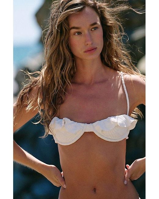 Agua Bendita Brown Bea Underwire Bikini Top