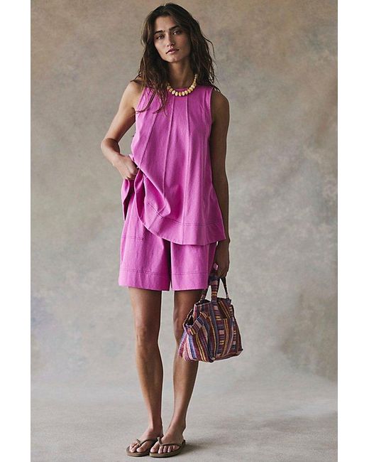 Free People Pink Strada Set