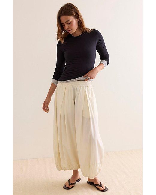 Intimately By Free People Black So Soft Seamless Modal Long Sleeve By
