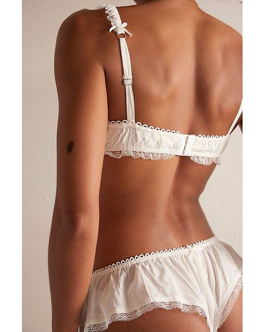 For Love & Lemons Brown Venetia Thong