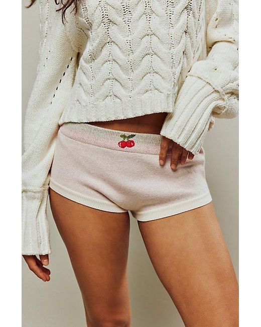 Free People Gray Just Peachy Shortie