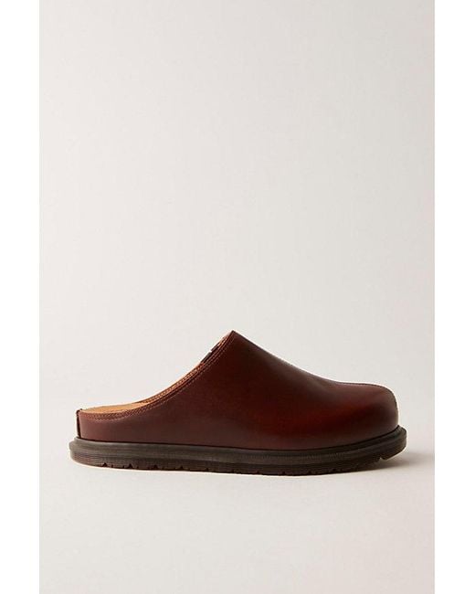 Dr. Martens Brown San Mules