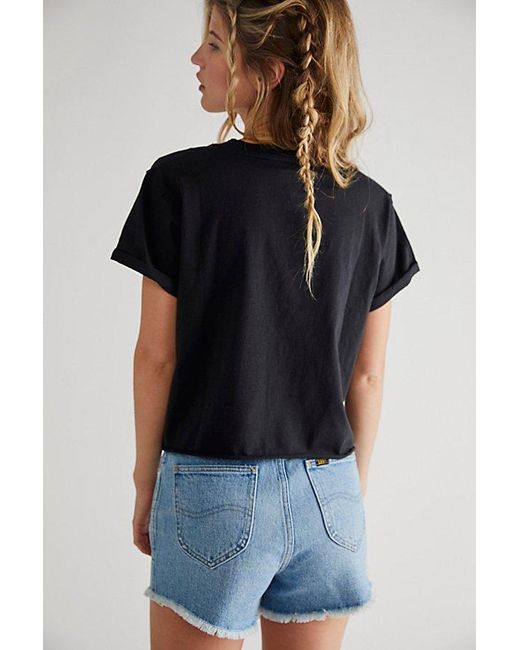 Free People Black We The Free The Perfect Tee
