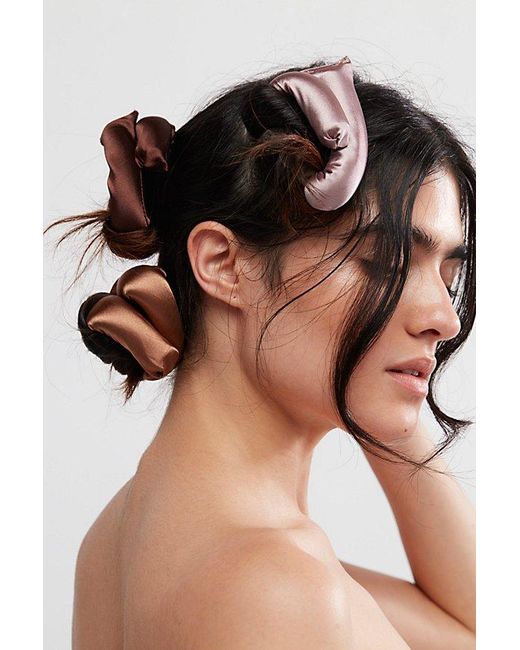 Kitsch Black Satin Jumbo Flexi Rods