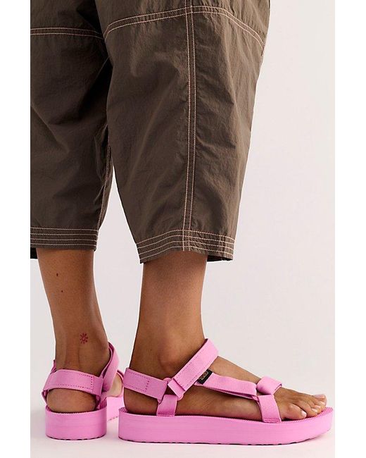 Teva Pink Midform Universal Sandals