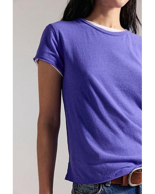 Free People Blue Nova Tee