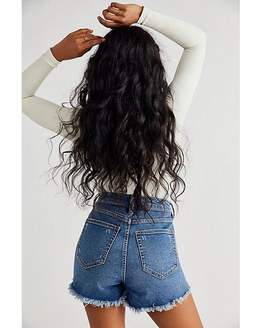 Denim Crvy Vintage High-rise Shorts 