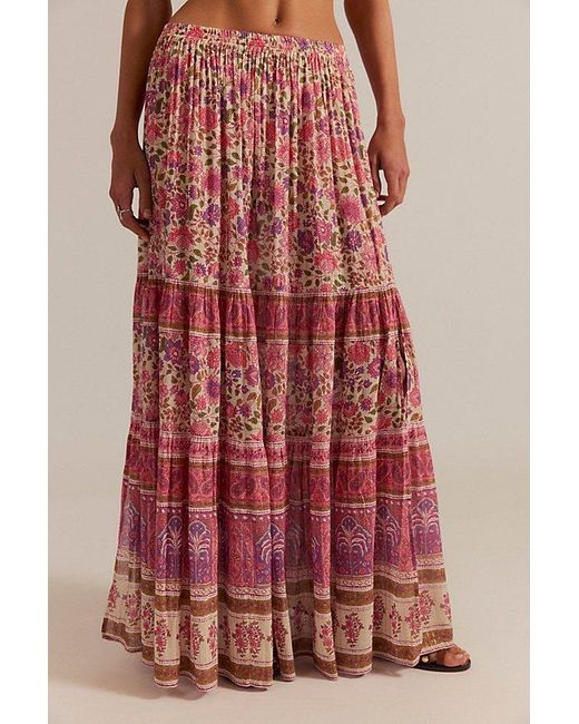 Spell Multicolor Elysian Maxi Skirt