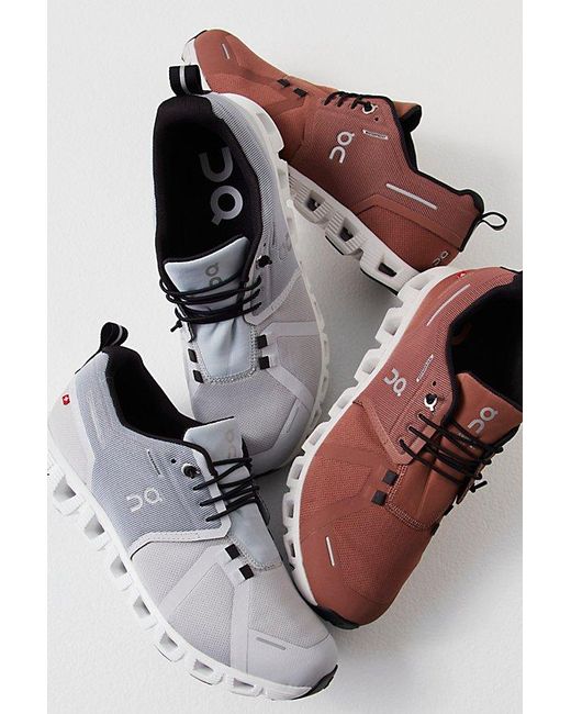 On Shoes Multicolor Cloud 5 Waterproof Sneakers