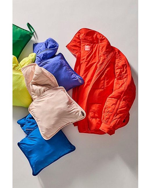 Fp Movement Red Pippa Packable Puffer Jacket