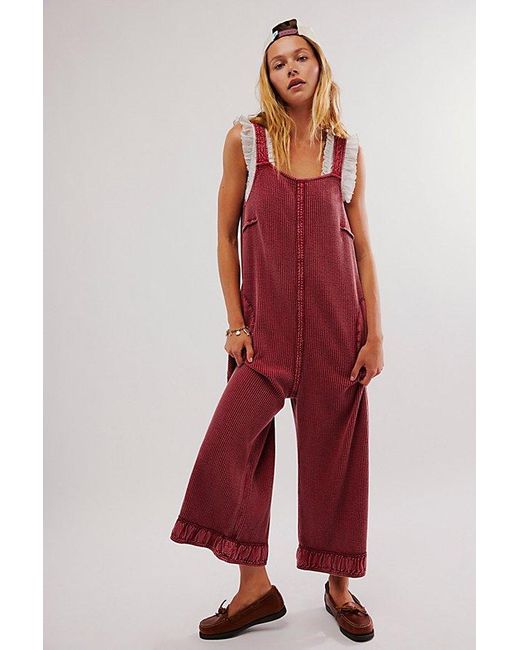 Free People Fp One Callie One-Piece in Red | Lyst