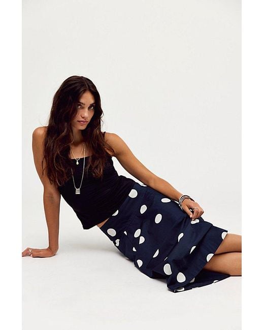 Free People Blue Laverne Set