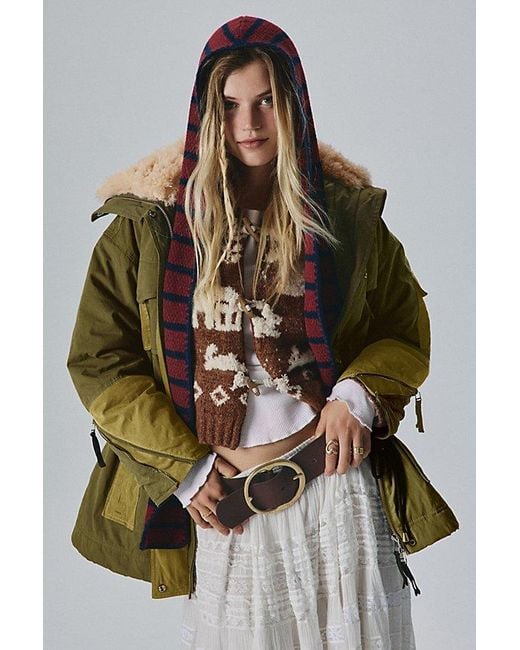 Free People Brown Brando Hip Belt