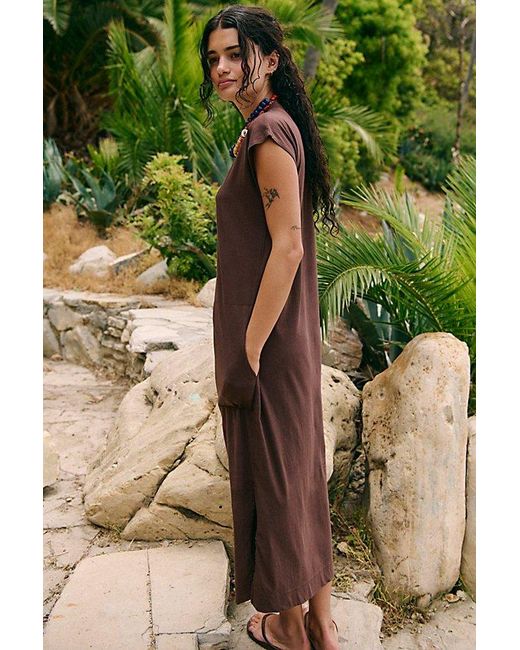 free-est Green All Day Long Midi Dress By