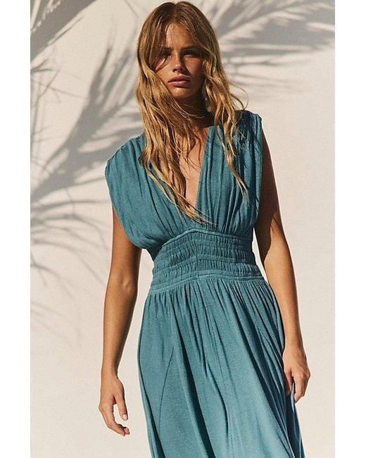 free-est Green Fiona Maxi Dress By