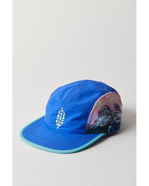 Free People Blue Fp Movement X Rachel Pohl 3 Sisters Hat