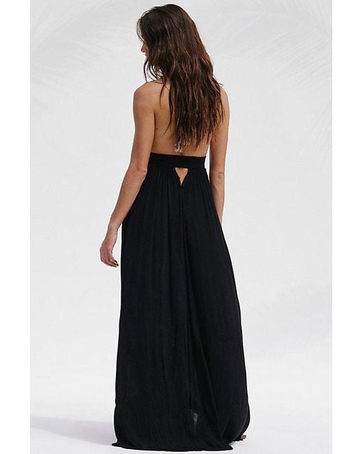free-est Black Look Into The Sun Maxi Dress
