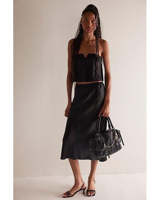 Intimately By Free People Brown Double Dare Wire Tube Top By