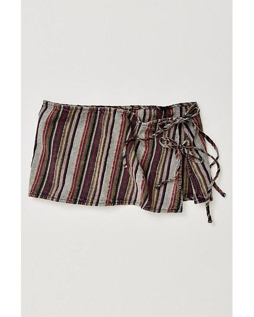 Free People Multicolor Beach Break Stripe Sarong