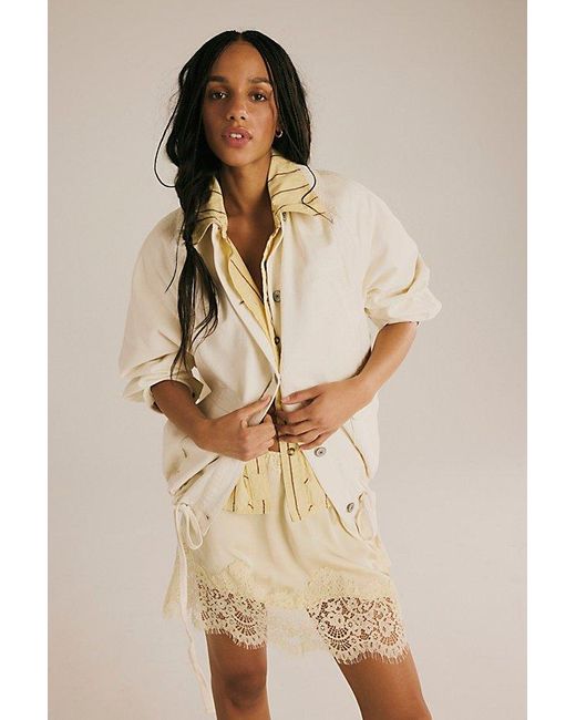 Free People Natural Sweet Nothings Jacket