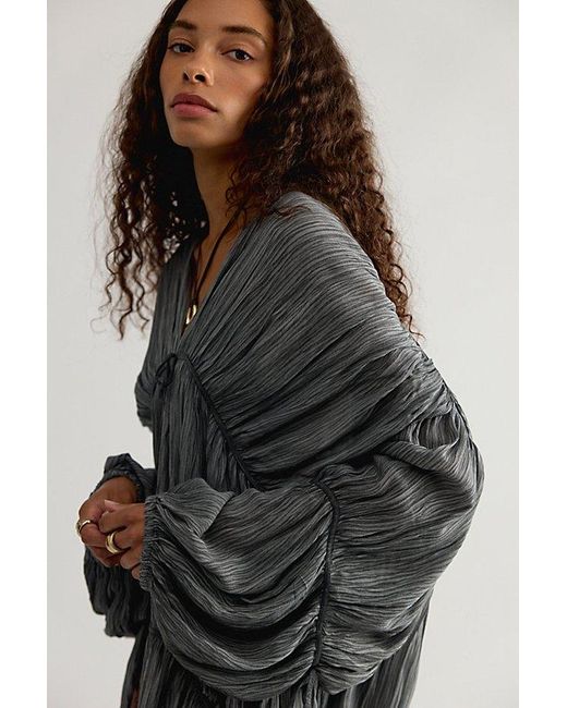 Free People Black Juliet Kimono