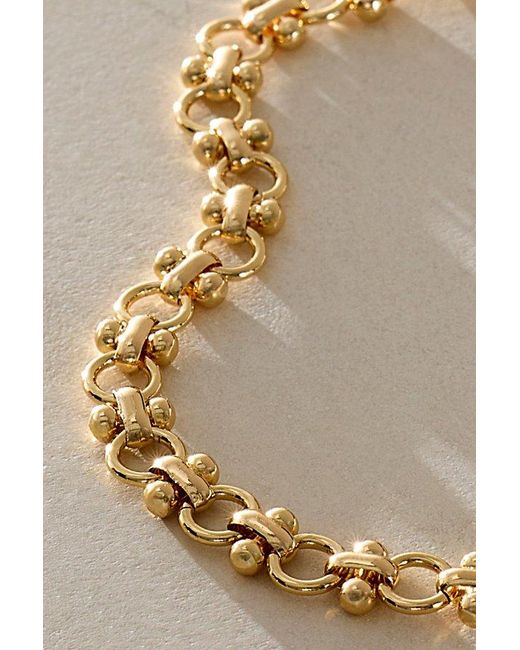 Leeada Jewelry Metallic Leeada Chloe Anklet By