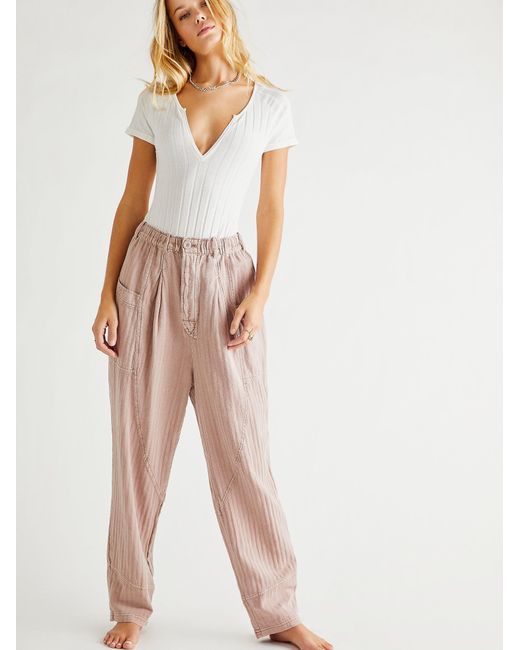 Free People Paradise Crop Linen Pants  Cropped linen pants, Linen pants,  Pants