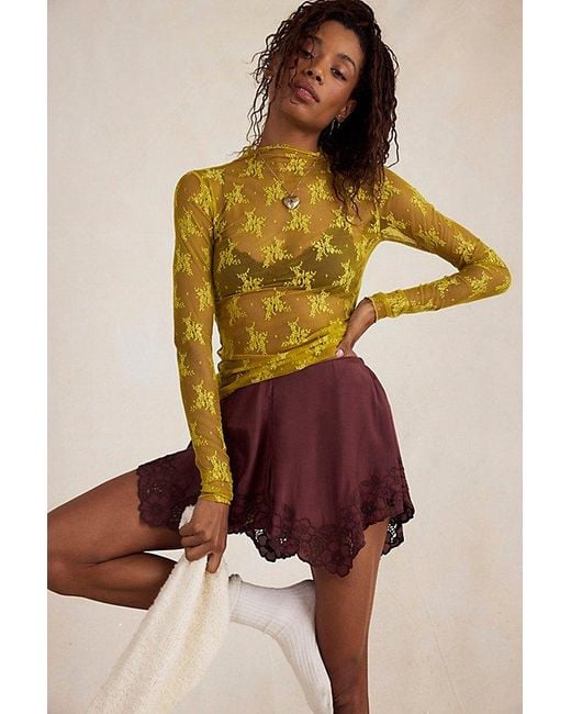 Intimately By Free People Multicolor Lady Lux Layering Top By