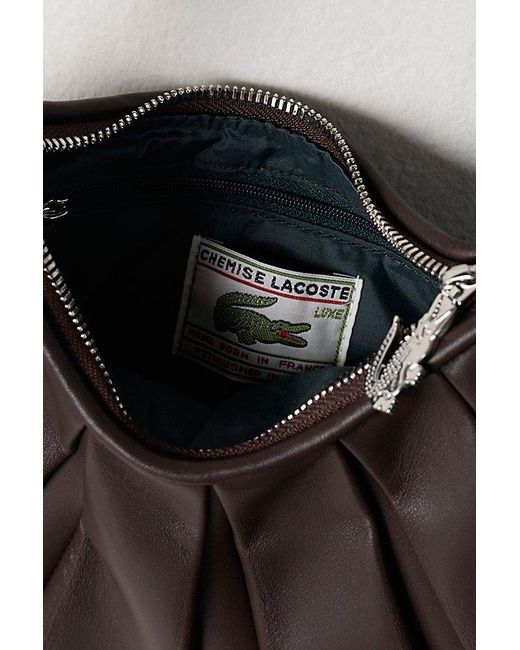 Lacoste Black Small Lenglen Bag
