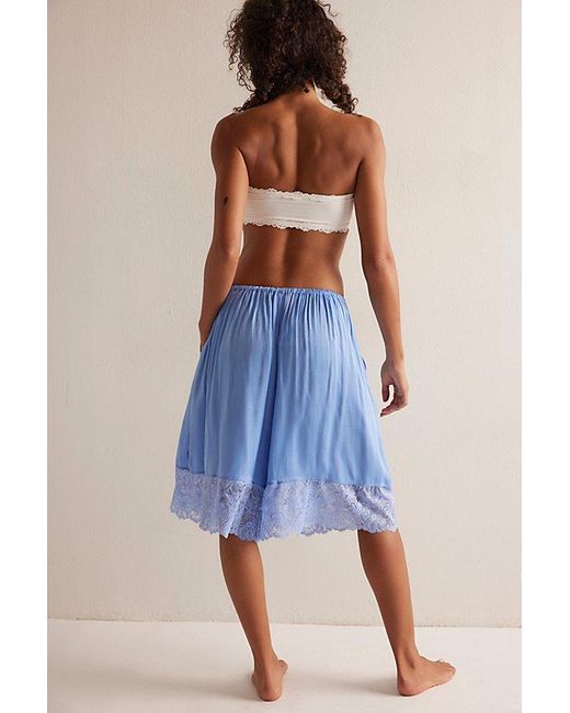 Free People Blue Made You Look Shorts