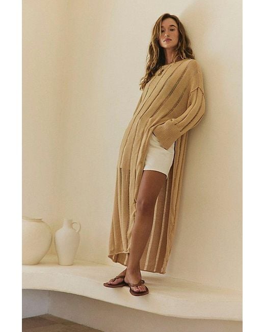 Free People Natural Echo Sweater Tunic