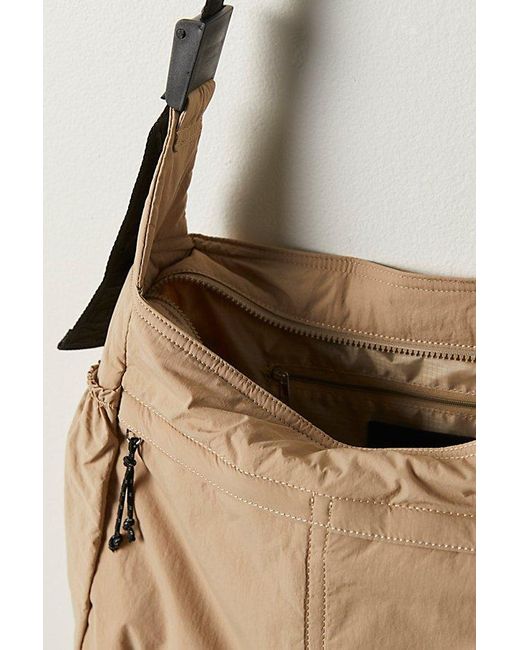 Free People Black Checkmate Sling Bag