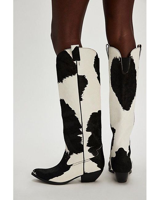 Jeffrey Campbell Black Finn Cowboy Boots