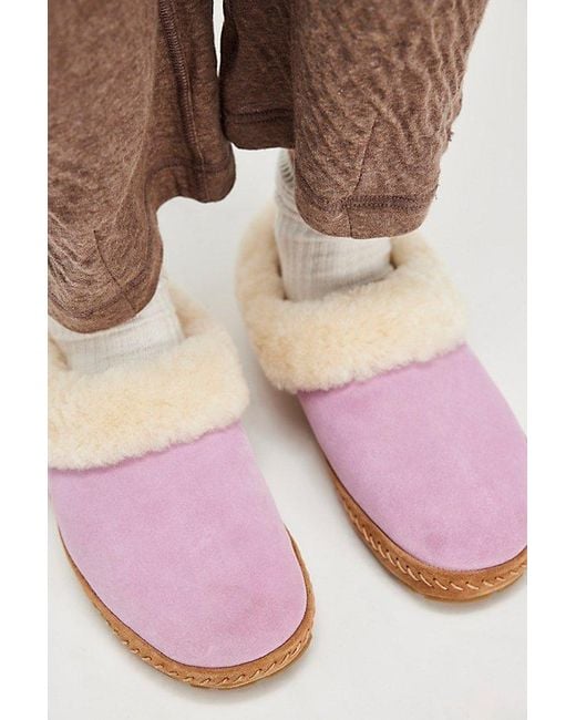 L.L. Bean Brown L. L.Bean Wicked Good Squam Lake Slippers