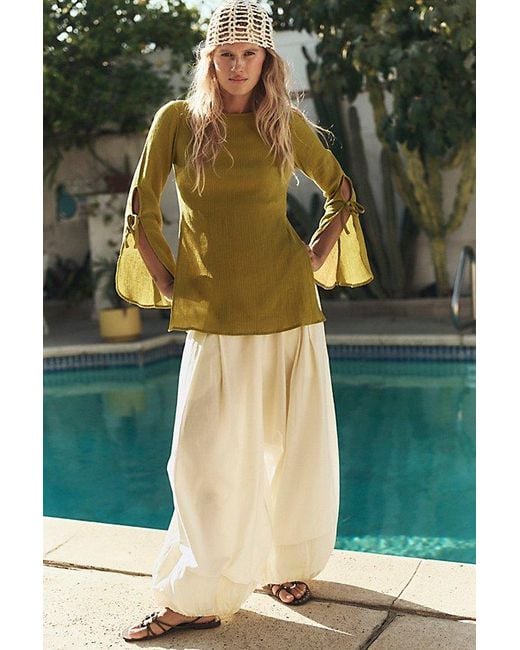 free-est Green Noreen Tunic By