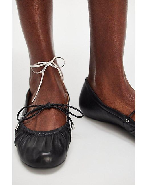 Seychelles Black Oh Darling Ballet Flats By