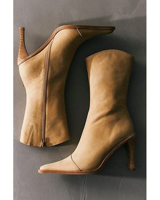 Jeffrey Campbell Multicolor Sweet Talker Snip Toe Boots By