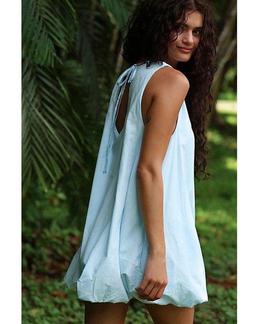 free-est White Struttin' Bubble Mini Dress By