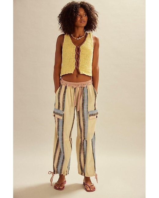 Free People Natural Sicily Shell Sweater